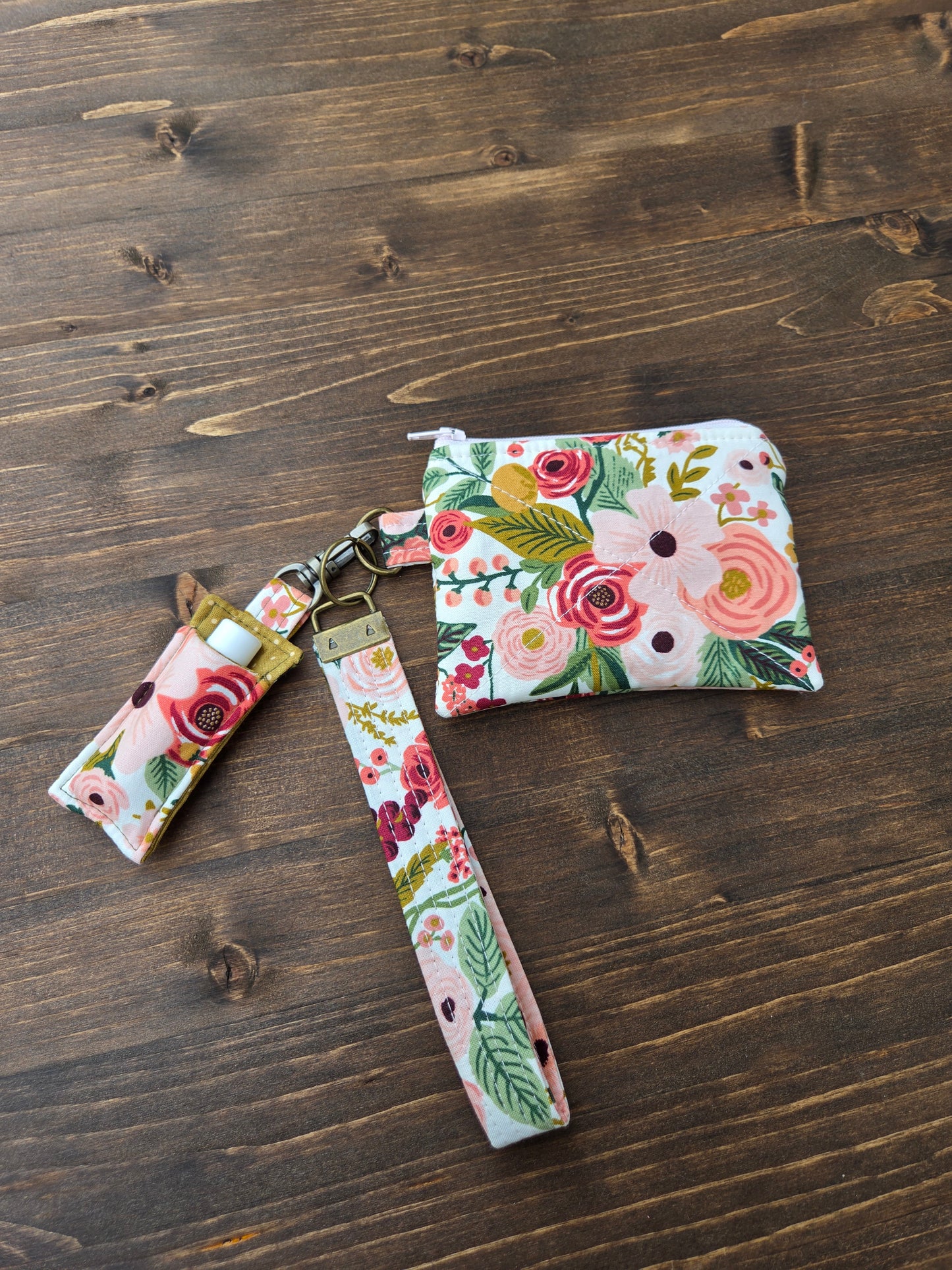 Lip Balm Cozy Green Floral