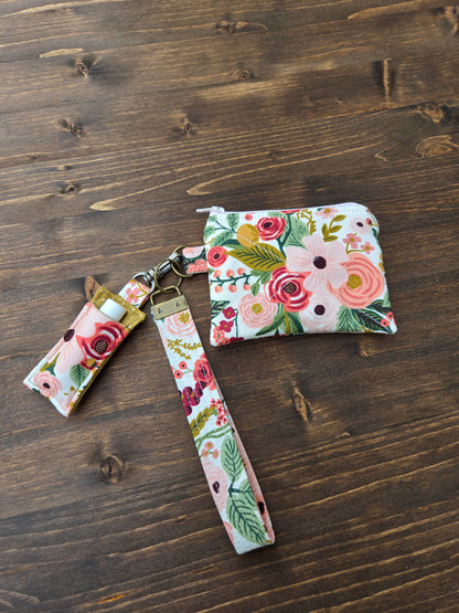 Lip Balm Cozy Green Floral