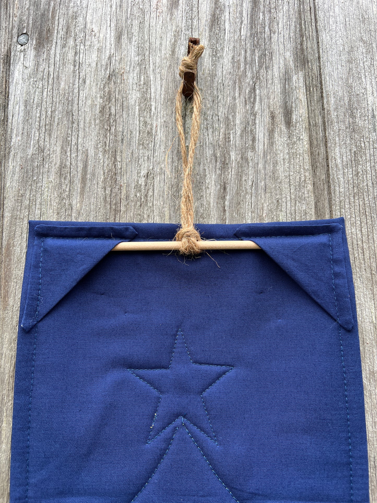 Christmas Tree Mini Banner - dark green