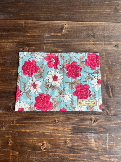 Heart Mug Rug Soft Floral